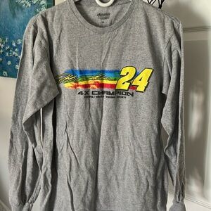 Size M long sleeve 90s circuit nascar shirt Jeff Gordon driver
